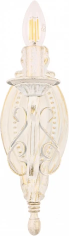 Бра Arte Milano AM342620 342620/1W WT+G (220V, подсвечник, свеча)