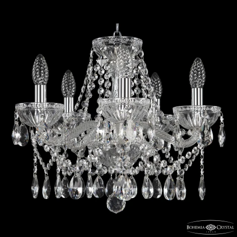 Подвесная люстра Bohemia 5413 5413/5/141 Ni Clear/M-1G
