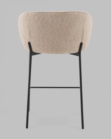 Стул полубарный Тисдейл букле бежевый Stool Group арт.УТ000041691