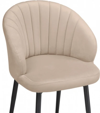 Стул на металлокаркасе Бэнбу крутящийся (Бэнбу крутящийся MR-26 / черный) Woodville арт.586773