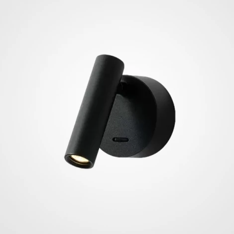 Настенный светильник LED с выключателем RUN Black ImperiumLoft Run01 (227225-23)