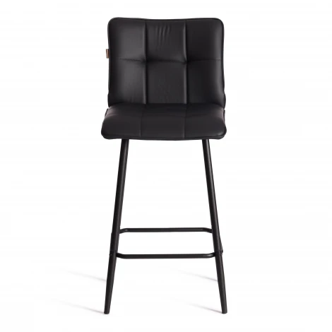 Полубарный стул Bari/Бари Tetchair (Металл,Экокожа/Черный) арт.24915