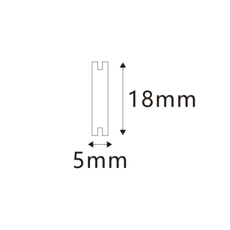 Шинопровод магнитный гибкий Crystal Lux Trace 2 м 48V CLT 0.117 01 L2000 BL