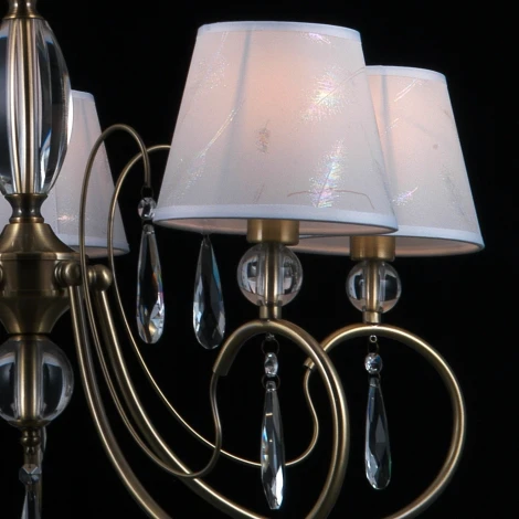 Подвесная люстра ILLUMICO IL0193-5PSQ-24 AB CASTOR (220V, на цепи)