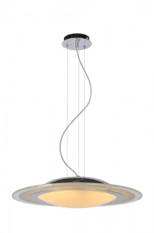 Подвесной светильник Lucide Planet 13419/40/11 (220V, на тросе, круглые, летающая тарелка)