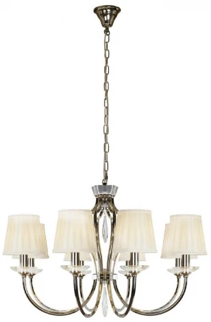 Подвесная люстра iLamp Charm P2508-8 nic (220V, на цепи)