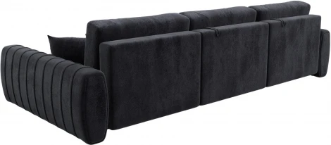 Диван угловой Лига-057 НПБ Лонг угол правый Лига Диванов (Велюр) арт.129307