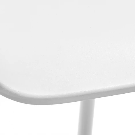 Стул Bradex Home полубарный Neo белый с белыми ножками (FR 0955)