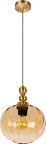 Подвесной светильник Loft It Melon 10426 Amber (220V, на проводе, шар)