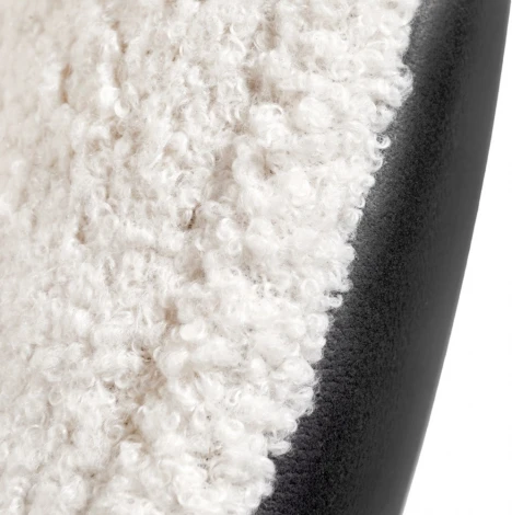 Кресло Bradex Home EGG STYLE CHAIR черный, экокожа (RF 0696)