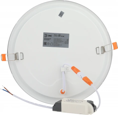 Встраиваемый точечный светильник светодиодный ЭРА LED 1-18-6K/1 (220V, круглые)