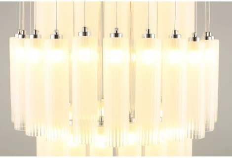 Подвесная люстра ярусная каскадная Aployt Francesca APL.859.06.90 (220V, на проводе)