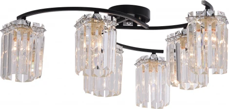 Потолочная люстра Rivoli June 1062-306 6хЕ27 60 Вт хрусталь