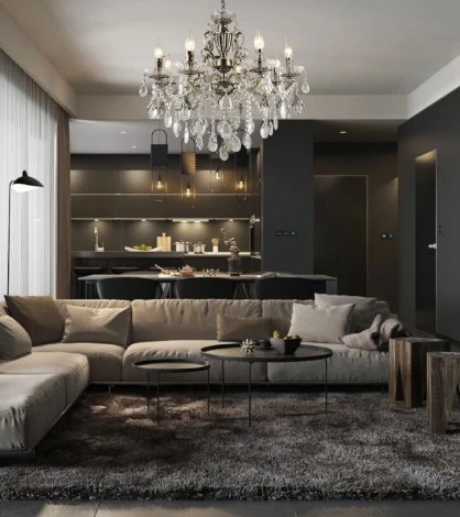 Подвесная люстра Wedo Light Sondra WD3541/8H-AB-CL