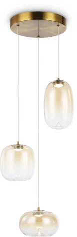 Подвесной светодиодный светильник Ambrella High Light LH11105 (220V, на проводе, круглые)