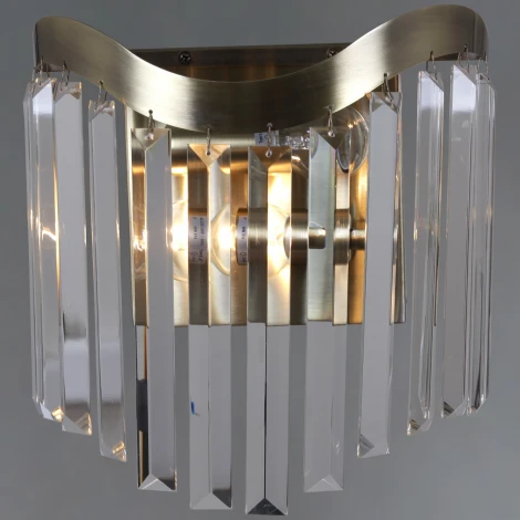 Бра хрустальное ILLUMICO IL3475-2WSQ-25AB ELITE