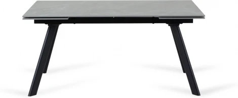 Раскладной обеденный стол Bronte ОГОГО Обстановочка! (Керамика/Серый,Черный) арт.926793