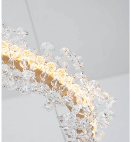 Подвесная люстра Kink Light Лаура 08244,36A (220V, на тросе, кольцо, круг)