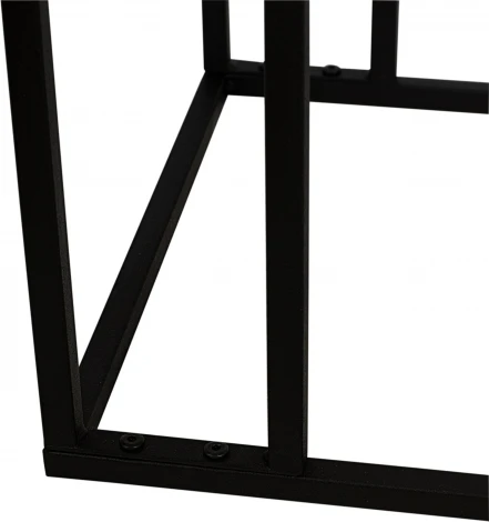 Стол придиванный BeautyStyle 30 дуб шоле коричневый/черный Mebelik арт.009094