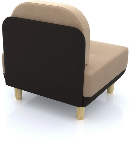 Кресло Arsko Торли бежевый велюр