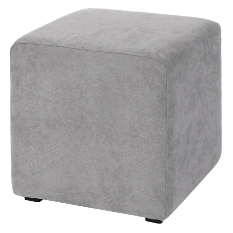 Пуф Dreambag Валенсия Серый Велюр 13355