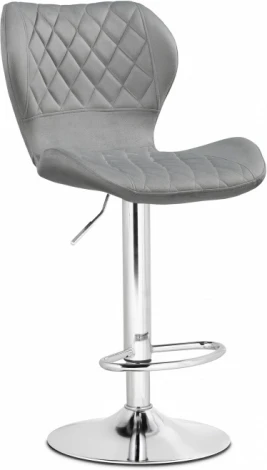 Барный стул Woodville Porch chrome / gray