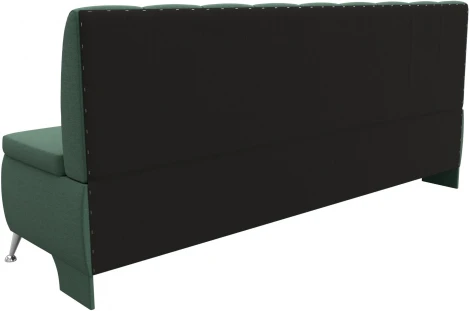 Диван кухонный прямой Кантри (Зеленый/Рогожка) Лига Диванов арт.123745