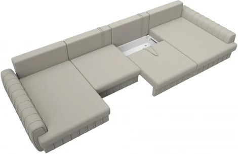 Диван П-образный Лига-057 НПБ Лонг Лига Диванов (Рогожка) арт.129321