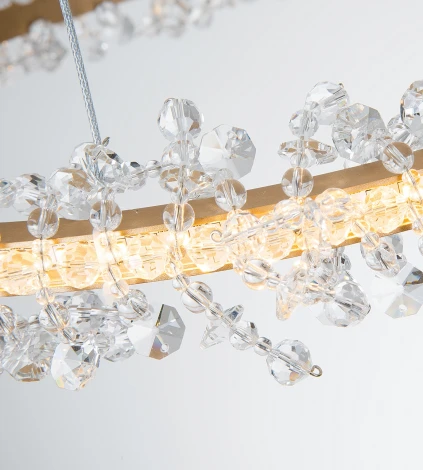 Подвесной светильник Kink Light Лаура 08243,36A (LED, 220V, на тросе, кольцо)