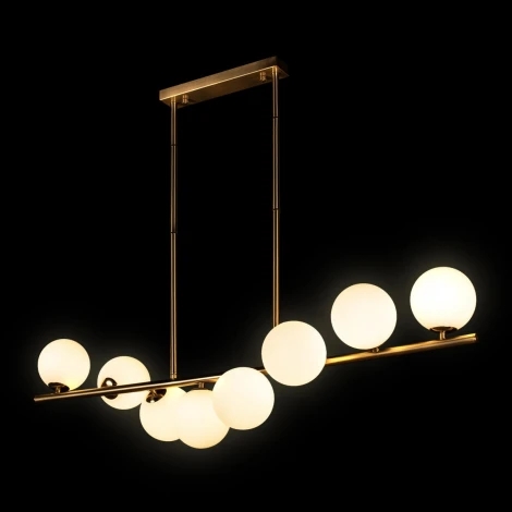 Потолочная люстра на штанге Loft It Tely 10236/8 (220V, шарики)