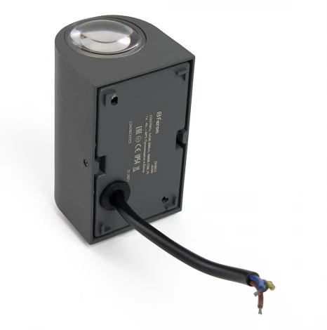 Архитектурная подсветка Feron Корфу 48480 DH053, 2*5W, 800Lm, 4000K, серый Бостон (LED, 220V, IP54)