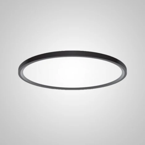 Потолочный светильник круглый Extraslim D60 Black Imperiumloft Extraslim001 (212741-26) (LED, 220V, круглые)