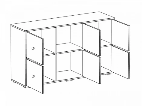 Тумба Play ОГОГО 331613 (белый)