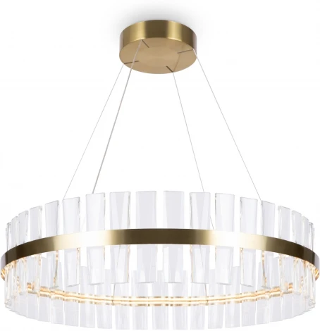 Подвесной светильник Maytoni Mirage MOD173PL-L60BS3K (LED, 220V, хрусталь, на тросе, круглые)