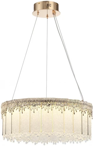 Подвесная люстра Odeon Light Cleo 5091/60L золотой/стекло LED 60W 3700K (220V, на тросе, круглые)