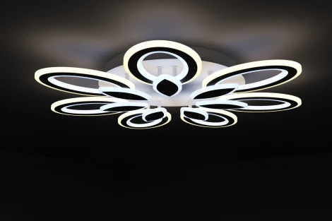 Потолочная люстра светодиодная с ДУ Ritter Como 52378 9