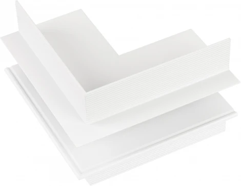 Коннектор угловой MAG-ORIENT-CON-2652-FDW-L90-EXT (WH, внешний) (Arlight, IP20 Металл) 037786