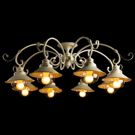 Потолочная люстра Arte Lamp Grazioso A4577PL-8WG