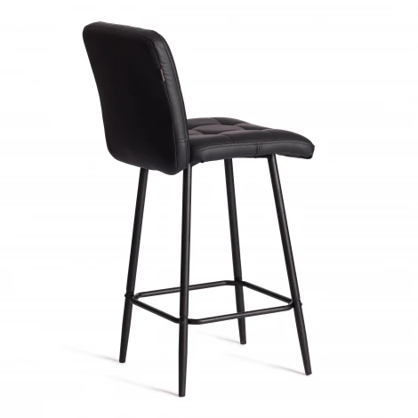 Полубарный стул Medeo/Медео Tetchair (Металл,Экокожа/Черный) арт.24919