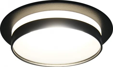 Светильник встраиваемый Feron DL362 LUNA 48812 MR16 G5.3 черный (круглые)