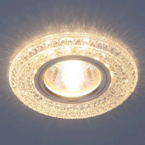 Встраиваемый точечный светильник Elektrostandard 2160 MR16 CL прозрачный