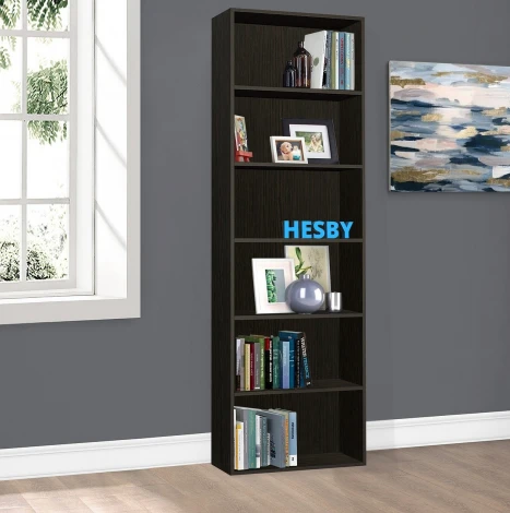 Стеллаж Портленд 600 Hesby ЛДСП, Венге HSBN_10013