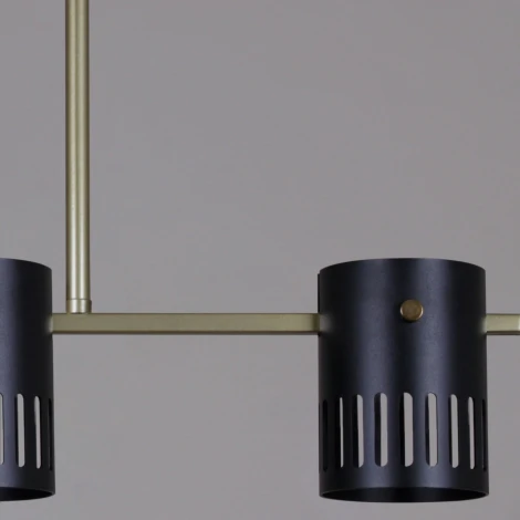 Потолочная люстра на штанге Reluce 06675-0.3-05 GD+BK GX53 (220V)