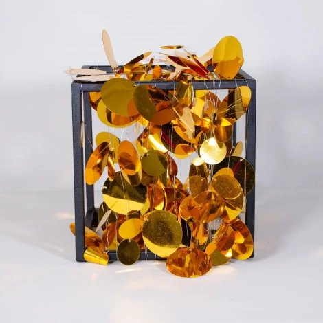 Гирлянда Нить с Пайетками 3м, золотая Laitcom PTG-Gld-3.0m