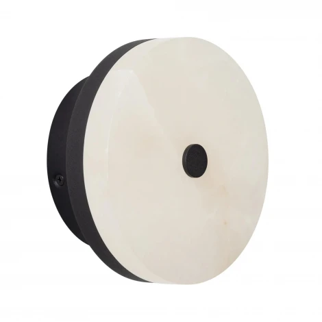 Настенный светильник SP-MENTA-WALL-R165-12W Warm2700 (BK, 130 deg, 230V) (Arlight, IP20, Мрамор) 061700