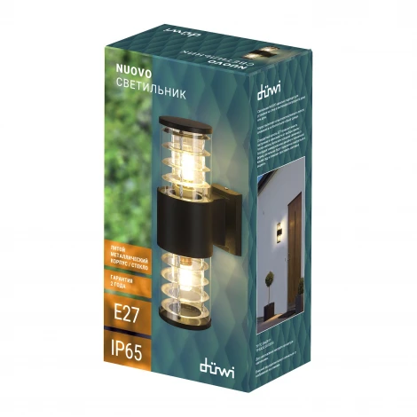 Настенный светильник уличный duwi 24392 2