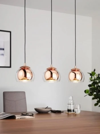 Подвесной светильник Eglo Rocamar 94591 (220V, на проводе, круглые)