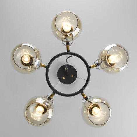 Подвесная люстра Eurosvet Mateo 70119/5 черный