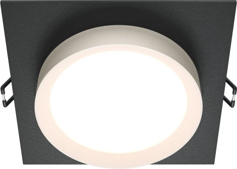 Встраиваемый светильник Hoop GX53 1x15Вт Maytoni Technical DL086-GX53-SQ-BW (220V, круглые)