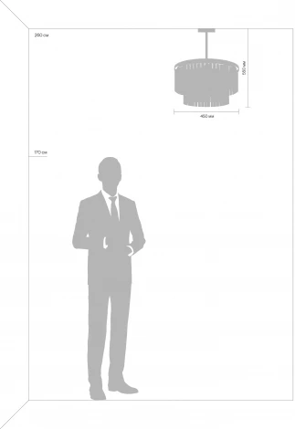Потолочная люстра каскадная на штанге Freya Viviane FR11001PL-08CH (220V, хрусталь)